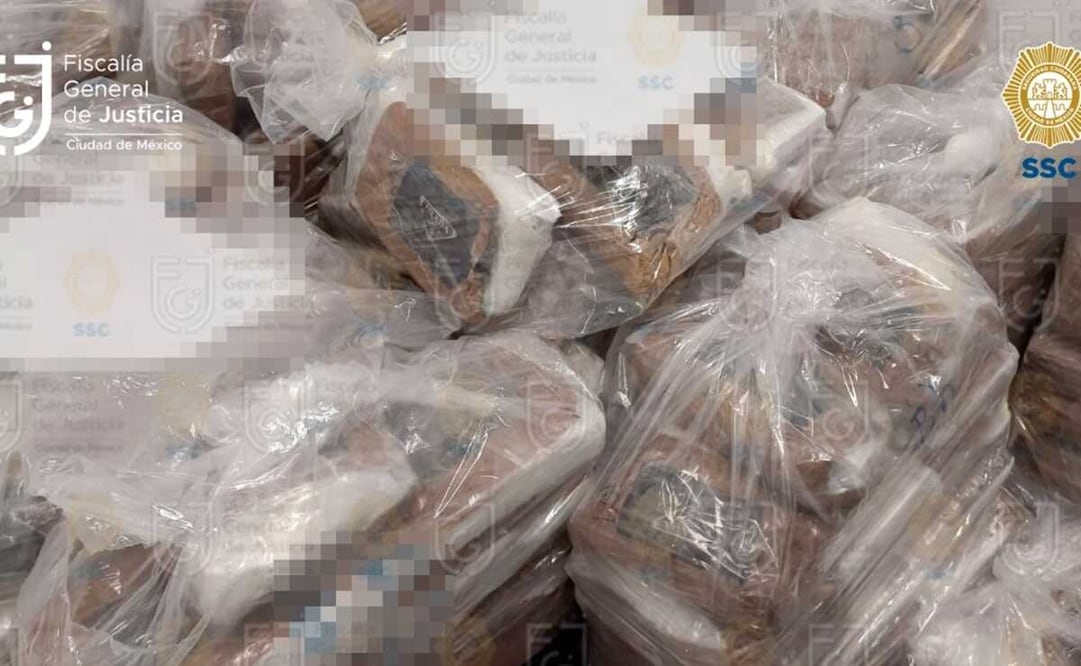 Una vez analizados los indicios, se embaló la sustancia con su debida cadena de custodia. Foto: Especial 