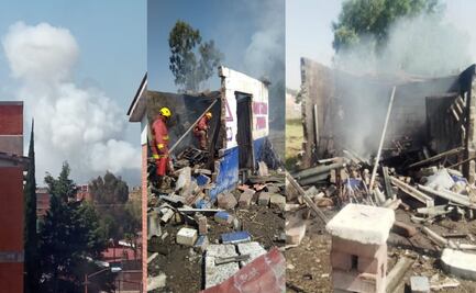 Explota taller de pirotecnia en Tultepec; reportan dos lesionados