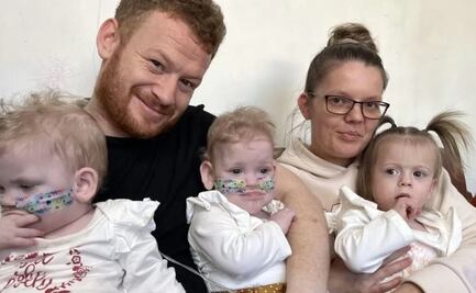 Trillizas rompen récord Guinness como las bebés más prematuras del mundo