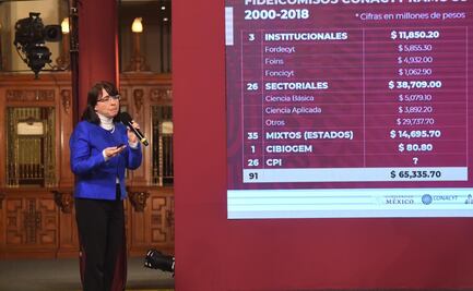 Con EPN se transfirieron 41 mil mdp a empresas privadas por medio de fideicomisos vía Conacyt: Álvarez-Buylla 