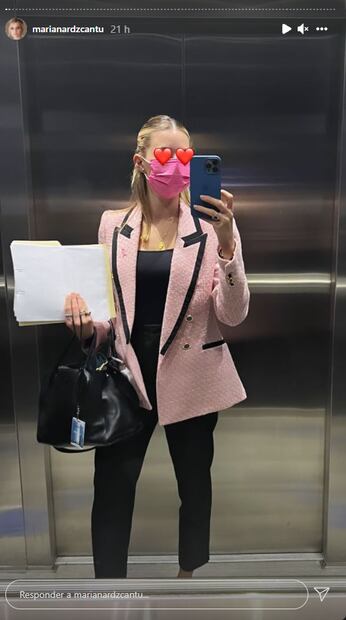 Mariana Rodríguez Cantú tiene el look ideal para volver a la oficina