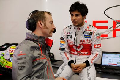 "Checo" Pérez resentido con McLaren