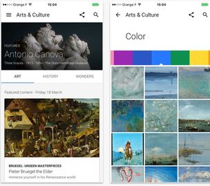 Google impulsa conocimiento del arte mediante aplicación