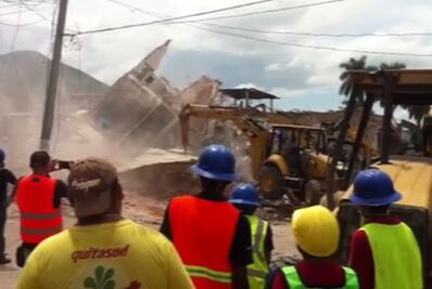 Concluyen labores de rescate en Jojutla; comienzan demoliciones