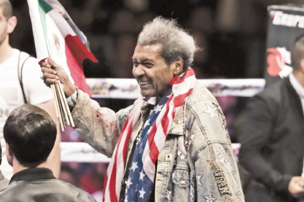 El famoso promotor Don King fue uno de los homenajeados en la Plaza de la Constitución . (FOTOS: ALEJANDRO ACOSTA. EL UNIVERSAL)