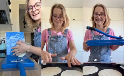 Tiktoker polaca lleva su máquina para hacer tortillas a Polonia; "no puedo vivir sin ellas"