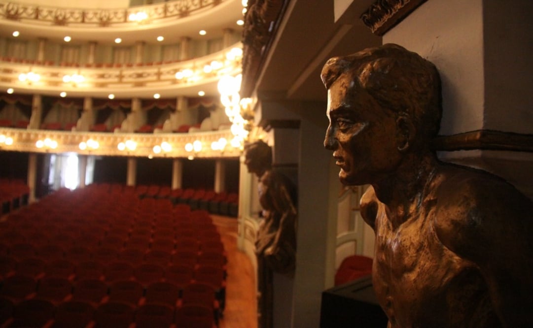 Teatro Macedonio Alcalá en Oaxaca. Foto: QUADRATIN, archivo