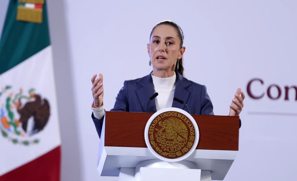 Claudia Sheinbaum destaca el "reconocimiento del pueblo" con el que concluyó su sexenio el expresidente Andrés Manuel López Obrador. Foto: Fernanda Rojas/EL UNIVERSAL