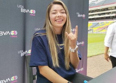 Katty Martínez con sentimientos encontrados por enfrentar a Tigres, pero con la mente en ganar el Campeón de Campeones para América