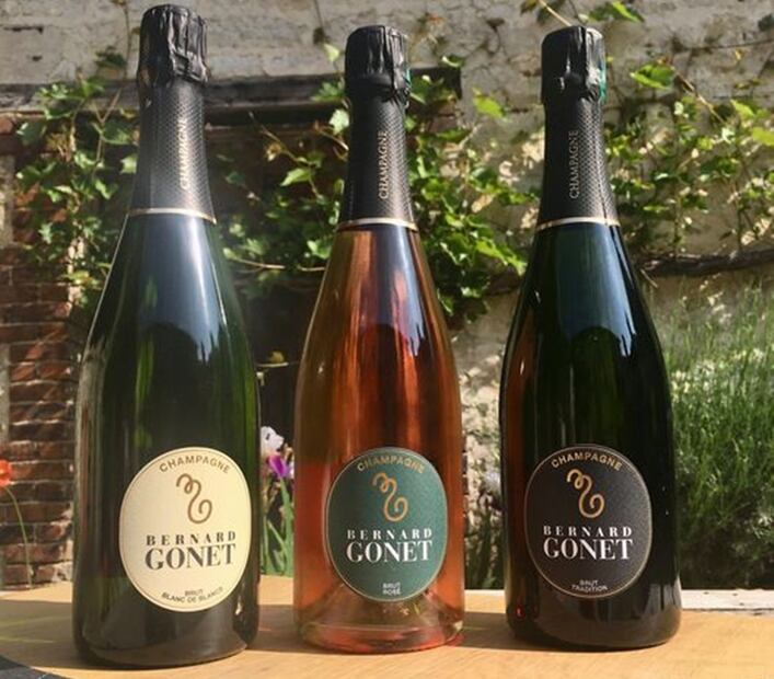 Champagne Brut Tradition. Foto: Especial