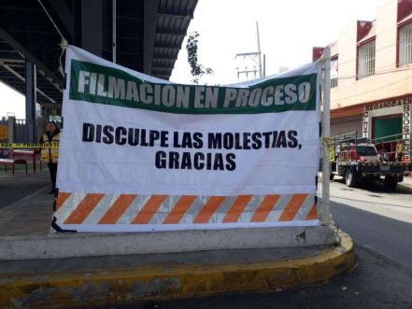 Filmación de miniserie provoca temor entre habitantes de Neza