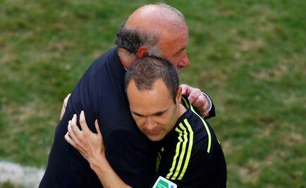 Iniesta y Del Bosque, premios Quijote y Sancho Panza