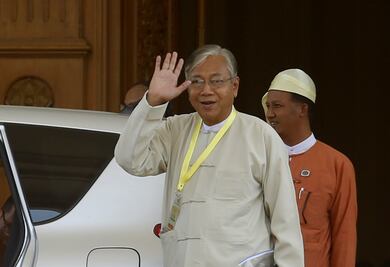 Parlamento de Myanmar elige a civil como presidente