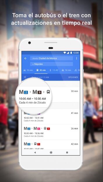 Conoce las funciones de la actualización de Google Maps