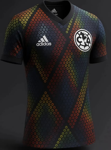 Así sería la camiseta con estilo Huichol del América / Foto: Especiales