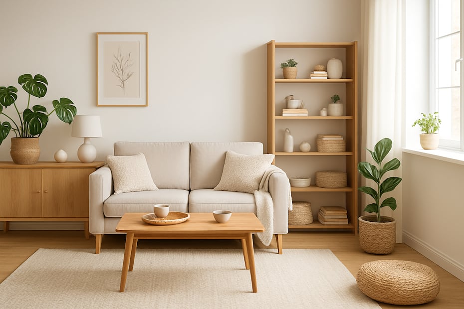 Se ha comprobado que contar con espacios limpios y ordenados en tu hogar contribuye a una mejor higiene mental también. Foto: Creada con IA (ChatGPT)