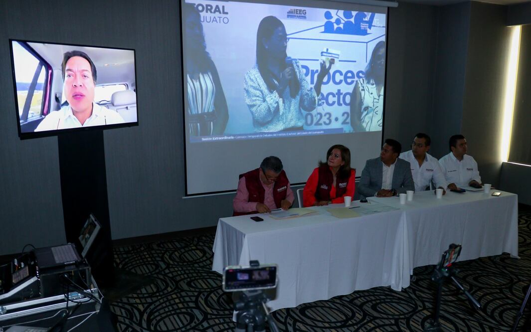 Candidata de Morena al gobierno de Guanajuato exhibe presuntas irregularidades en el sorteo de intervenciones en debate. (Foto: especial)