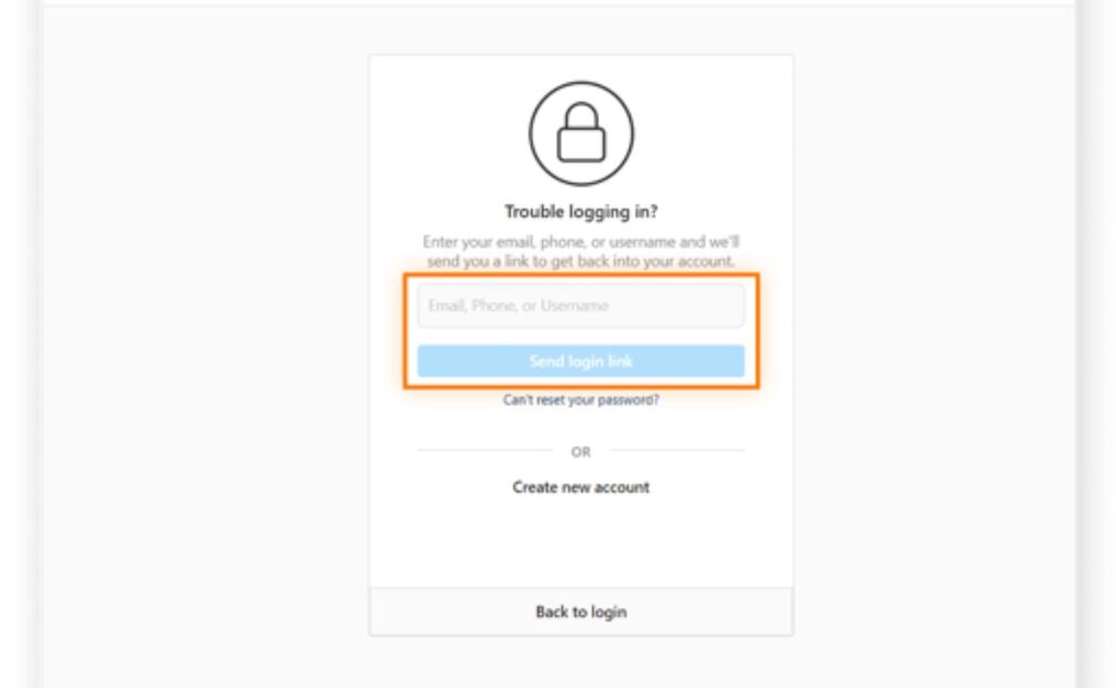 Hackeo a cuenta de Instagram. Imagen: especial