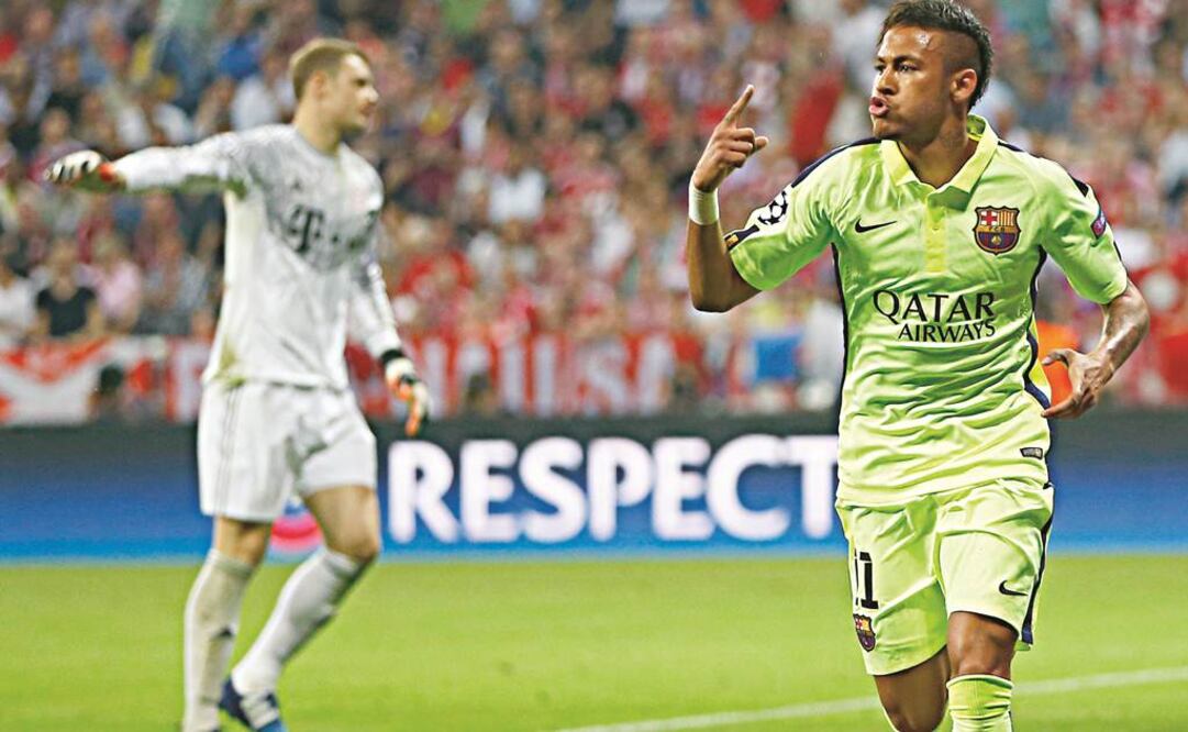 Neymar aprovechó dos excelentes contragolpes del conjunto blaugrana