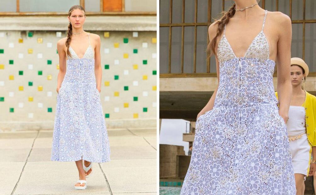 Look de la colección Crucero 2024/2025 de Chanel. Foto: Especial