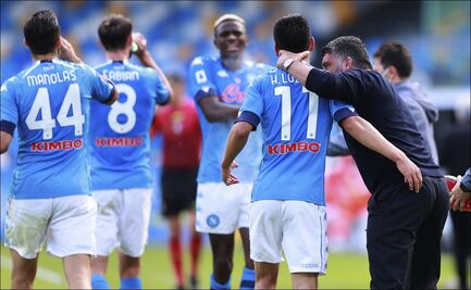 'Chucky' Lozano y Napoli en la Europa League, ¿cuándo y dónde ver?