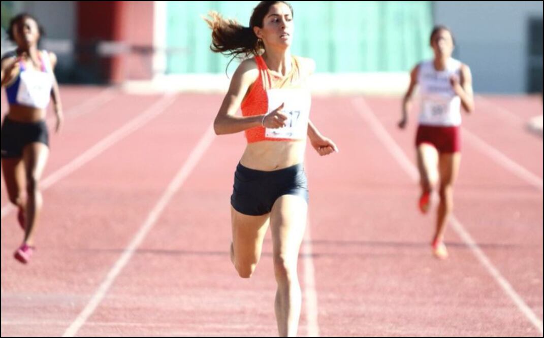 Paola Morán pidió ayuda a la Conade para que validarán su marca y calificar a los Mundiales de Atletismo (Twitter @paolamoran9)