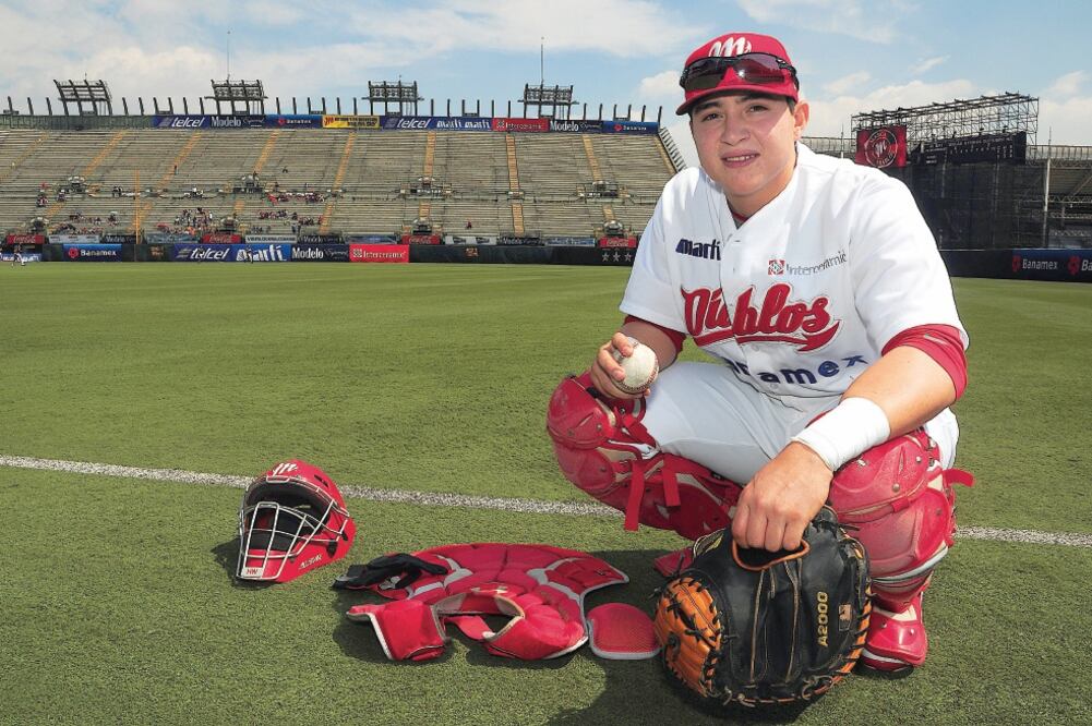 Hans Wilson será quien tome la titularidad como catcher (ELIZABETH FUENTES. JAM MEDIA)