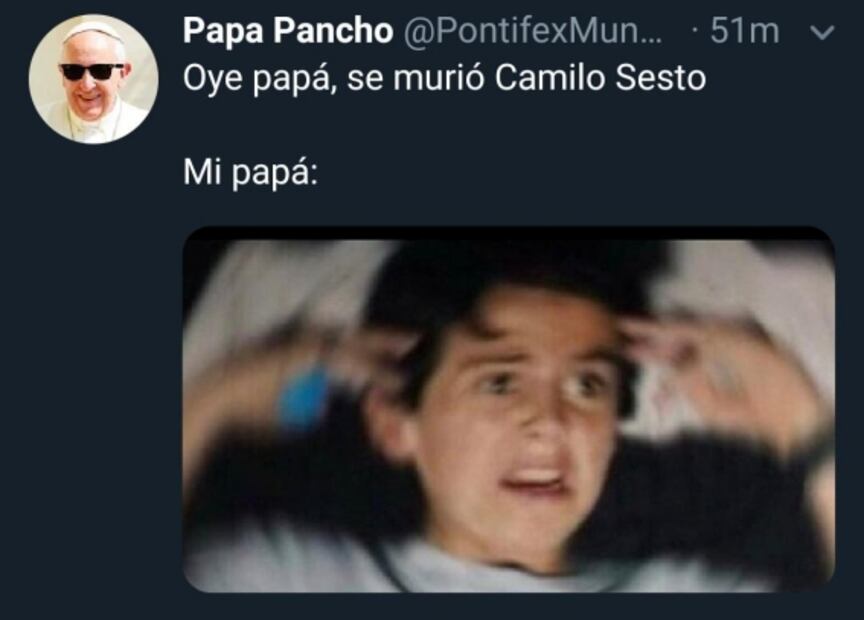 La muerte de Camilo Sesto inspira muchos memes