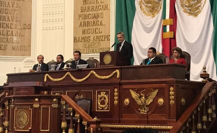 Mancera enlista logros en Quinto Informe de Gobierno