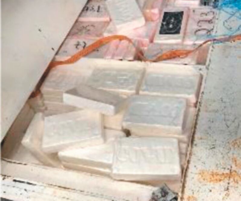 Parte de la droga decomisada el pasado viernes. Foto: ARCHIVO EL UNIVERSAL