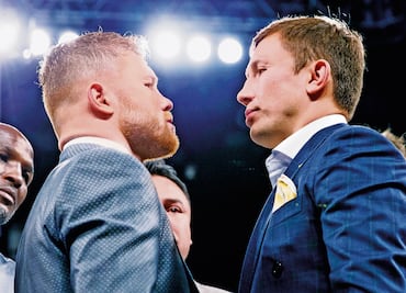 Quiero ver al 'Canelo' abajo y acabado: Golovkin
