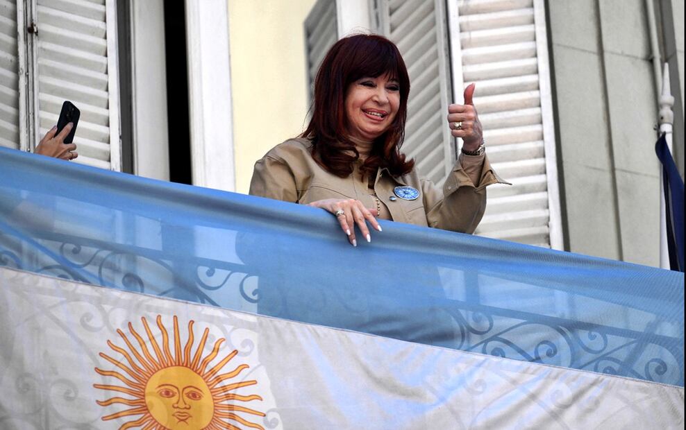 Cristina Fernández, expresidenta de Argentina. Foto: AFP