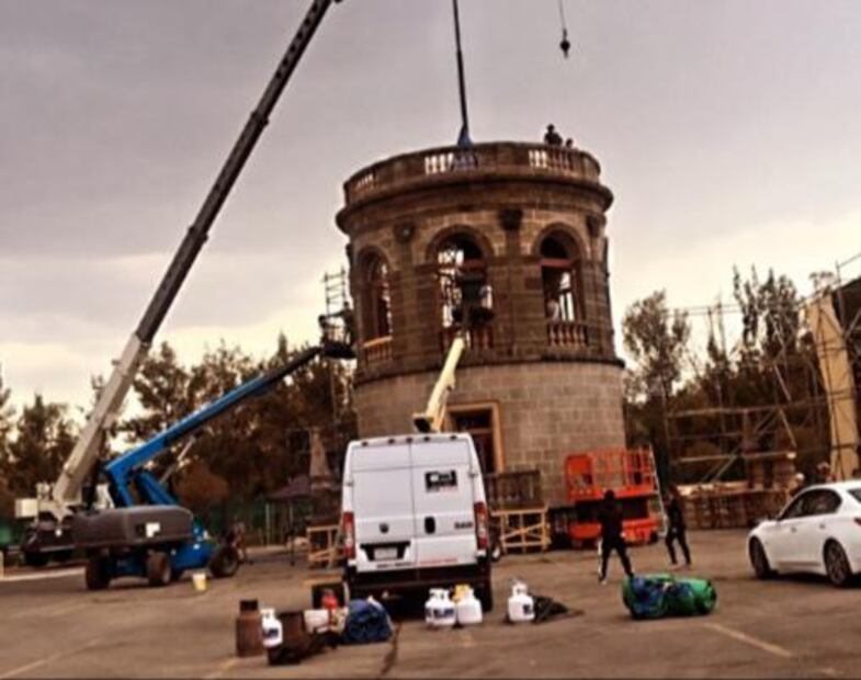 González Iñárritu construye su propio Castillo de Chapultepec