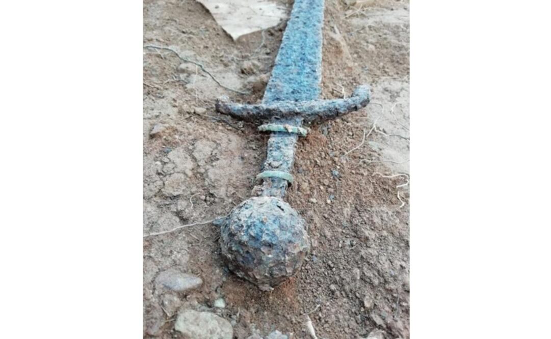 Una imagen de la espada facilitada por el Servicio Territorial de Cultura y Deporte de Castellón. Foto: EFE