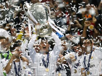 Nueve jugadores del Real Madrid han igualado las cinco Champions League de Cristiano Ronaldo