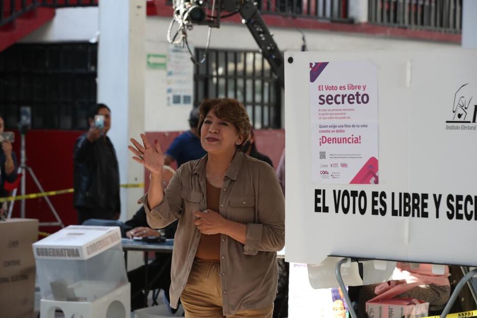 Delfina Gómez. FOTO: Valente Rosas/ EL UNIVERSAL/