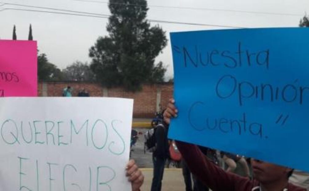 Alumnos del Tecnológico de Chicoloapan paran labores