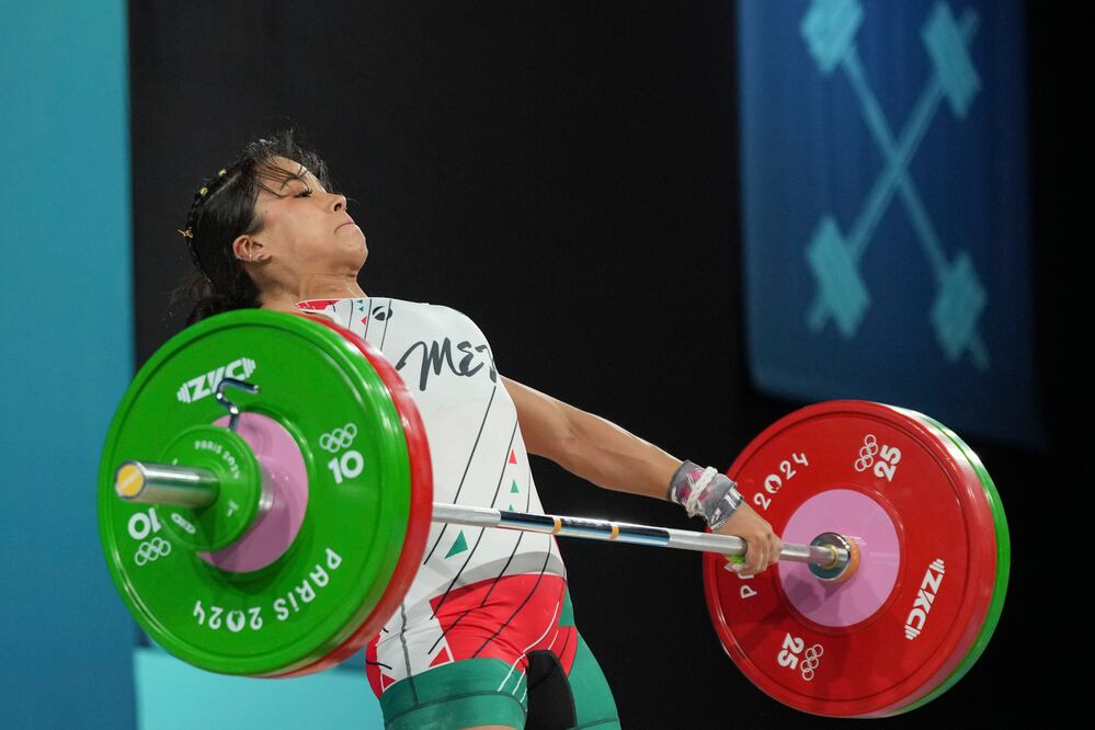 Janeth Gómez en los Juegos Olímpicos de París - Foto: AP