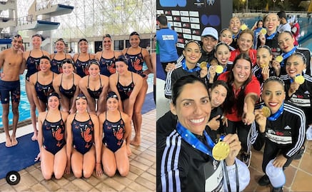 Selección Mexicana de Natación Artística pasó de vivir un calvario a conquistar el oro en la Copa del Mundo