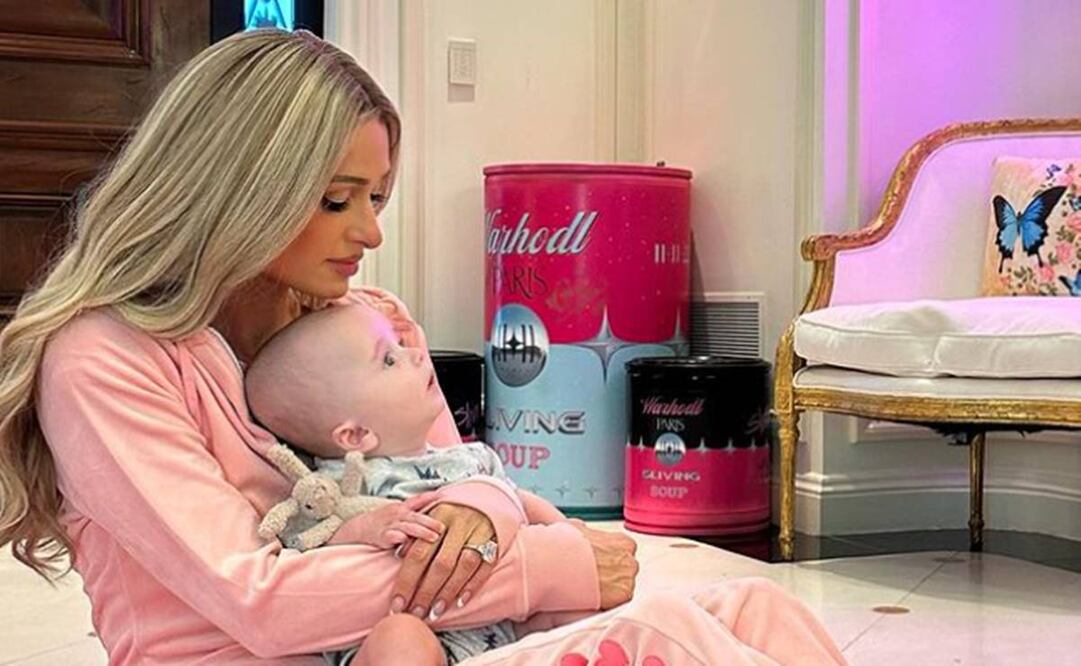 Paris Hilton con su hijo. Foto: Instagram parishilton