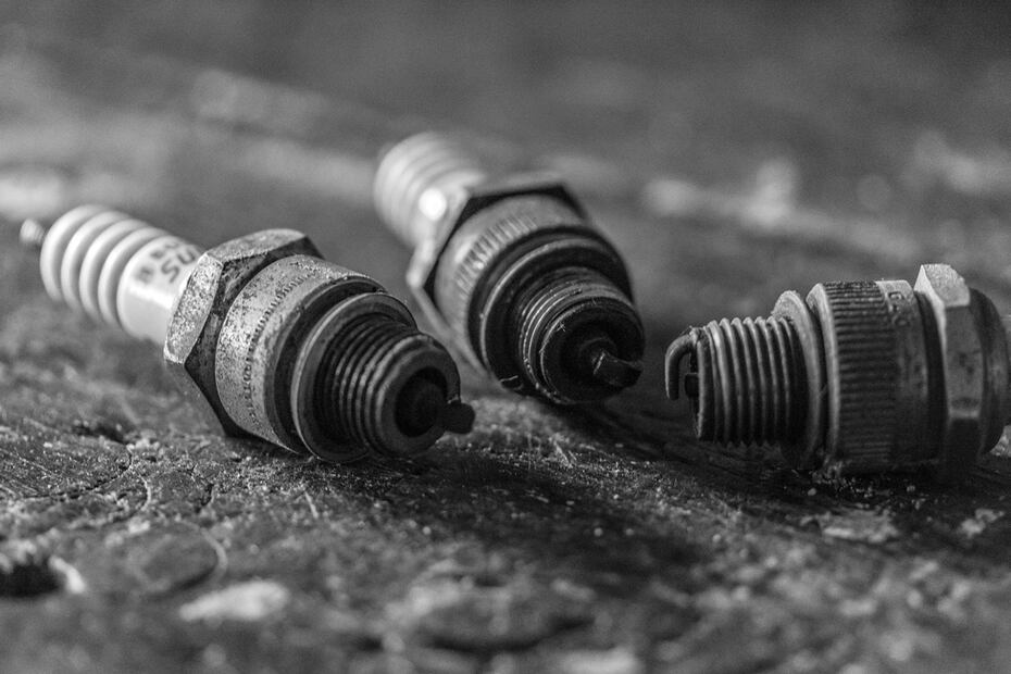 Bujías del auto. Foto: Pixabay