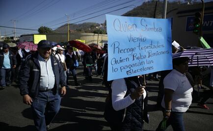Inicia semana en Oaxaca con protestas y bloqueos