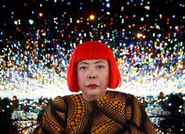 Yayoi Kusama, la dama de los lunares, cuya obra compró "Andy" López en 2024