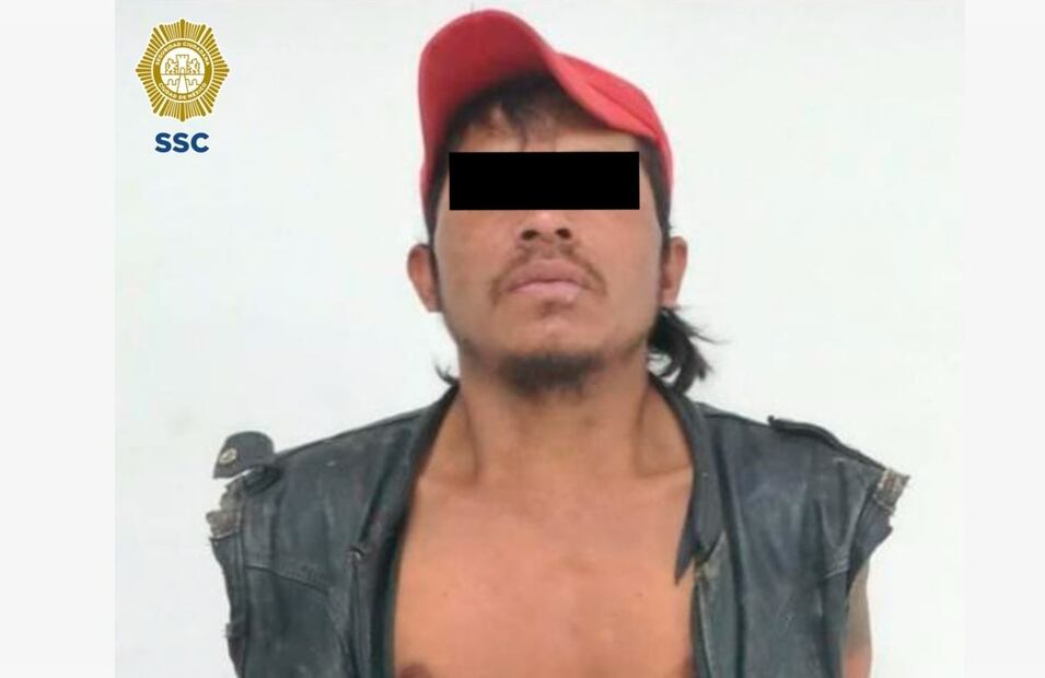 Marco “N” implicado en el incendio de la bodega de la Central de Abasto. Foto:  Especial