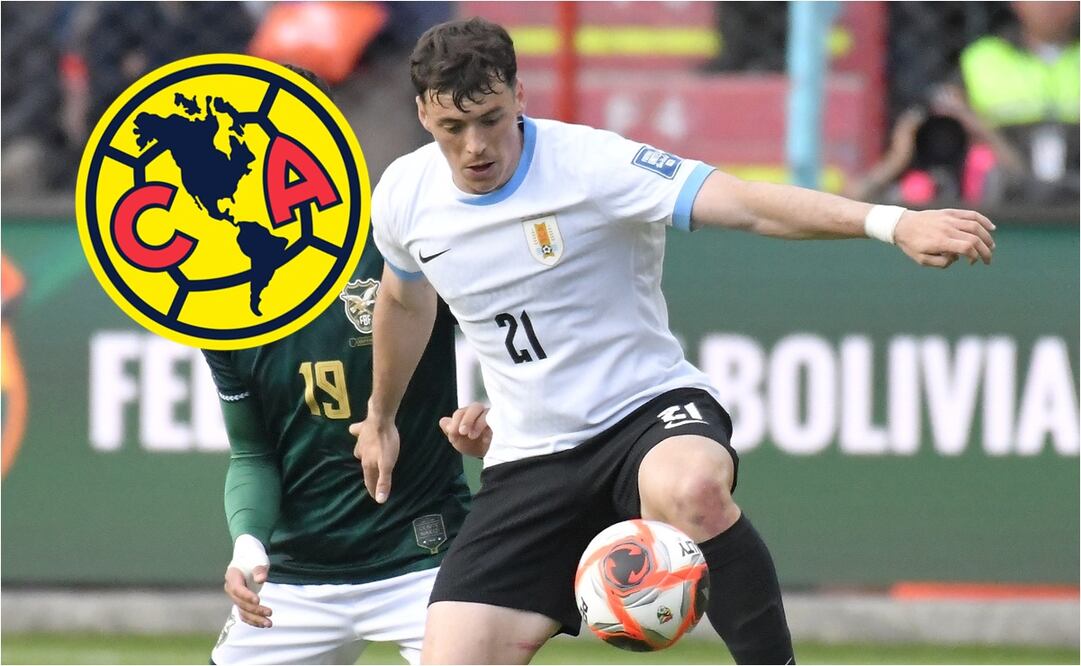 Federico Viñas, seleccionado de Uruguay, en el duelo ante Bolivia. FOTO: ESPECIAL