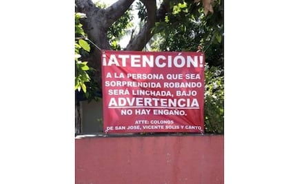 Vecinos advierten con linchar a presuntos ladrones en Mérida