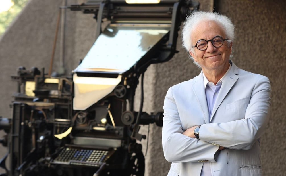 Entrevista con el escritor Francisco Martín Moreno a propósito de su nueva novela histórica titulada “Los tiempos malditos” (18/11/25). Foto: Berenice Fregoso/ EL UNIVERSAL