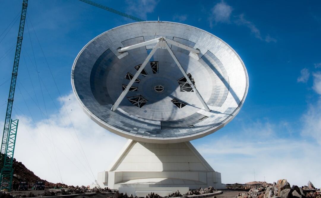 The Large Millimeter Telescope is located in Puebla - Photo: Fernando Marroquin/EL UNIVERSAL