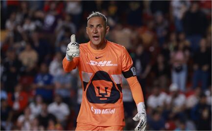 Keylor Navas recibe su primer gol con la camiseta de Pumas; el arquero tico recibe críticas