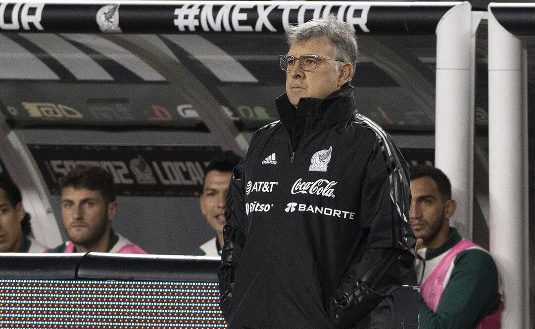 Gerardo Martino en el partido de México vs Colombia - FOTO: Imago7